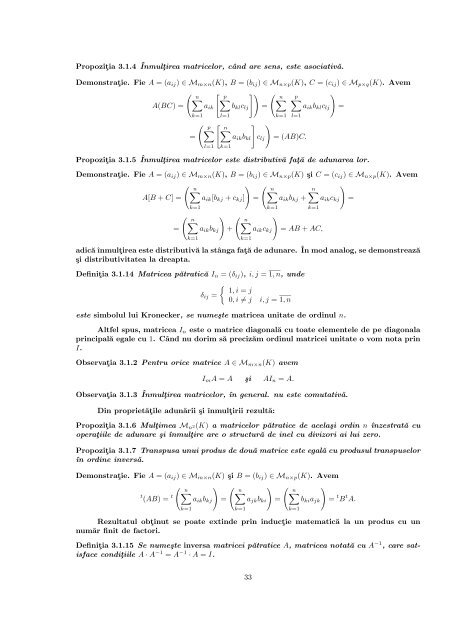 matematici aplicate în economie - "Lucian Blaga" din Sibiu