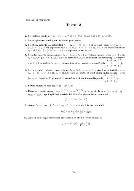 matematici aplicate în economie - "Lucian Blaga" din Sibiu