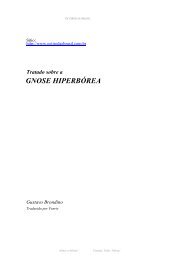 Tratado Sobre a Gnose Hiperbórea - Octirodae Brasil