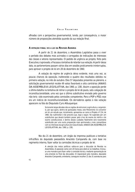 Célia Aparecida Ferreira Tolentino - Faculdade de Filosofia e ...