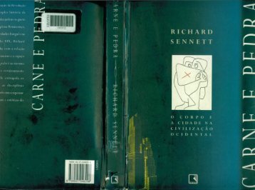 SENNET, Richard. Carne e pedra. Rio de Janeiro