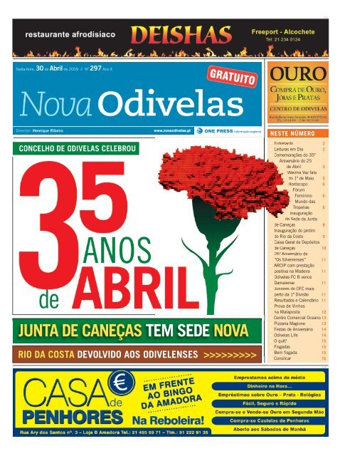 Abril - Nova Odivelas