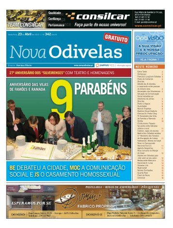 capa - Nova Odivelas