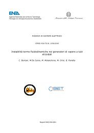 LP2-036-1259 -Instabilità termofluidodinamiche nei ... - ENEA