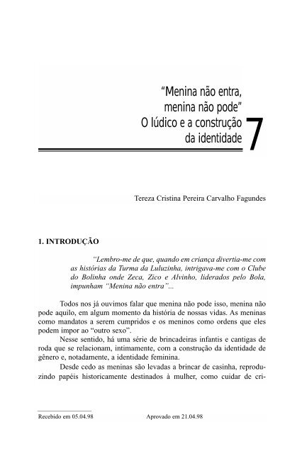 Untitled - Sociedade Brasileira de Estudos em Sexualidade Humana