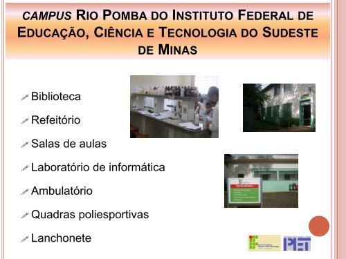 Curso de Laticínios - Campus Rio Pomba - IF Sudeste MG