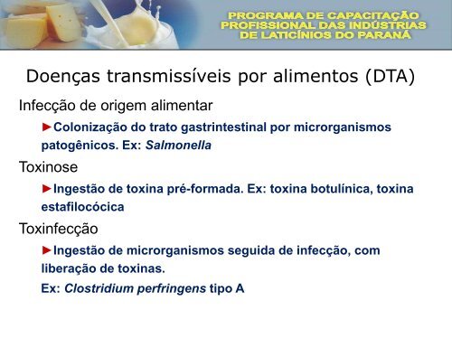 Módulo II Qualidade do Leite e Laticínios