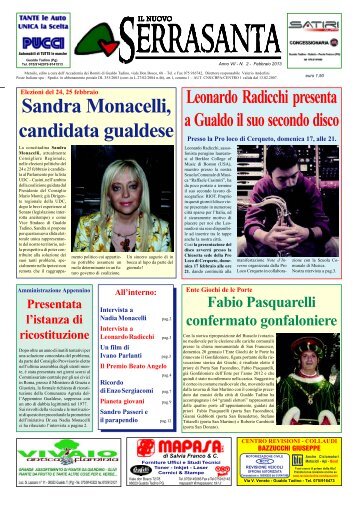 N.02 - Febbraio 2013 - Il Nuovo Serrasanta
