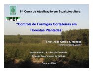 “Controle de Formigas Cortadeiras em Florestas Plantadas” - Ipef