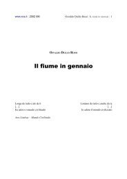 Il fiume in gennaio - Xos.it