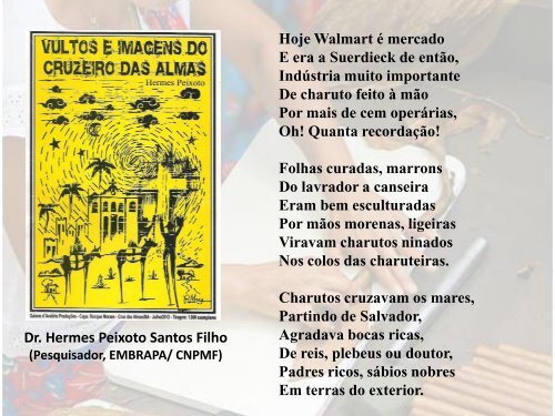 Políticas Públicas de Apoio as Charuteiras do Recôncavo da Bahia