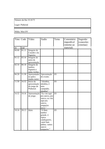 ficha de decupagem 0173