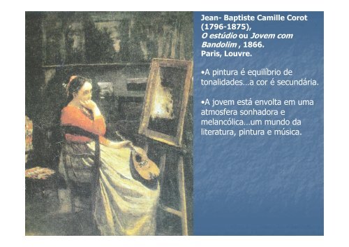 Realismo Courbet, Honoré Daumier, Millet e Corot - Unesp