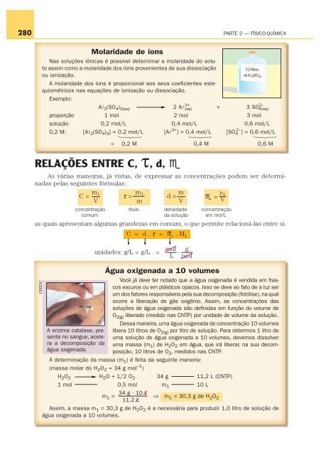 mistura de soluções