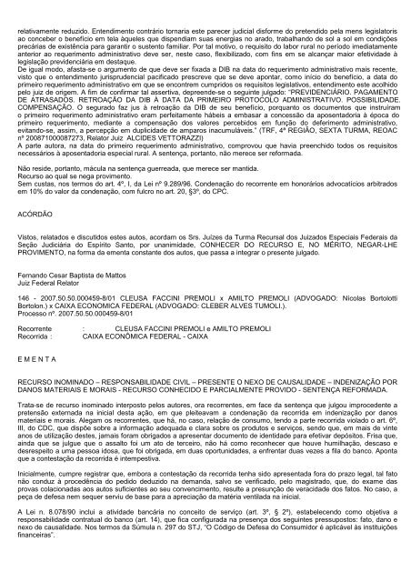 boletim tr/es 2010.314 - Justiça Federal