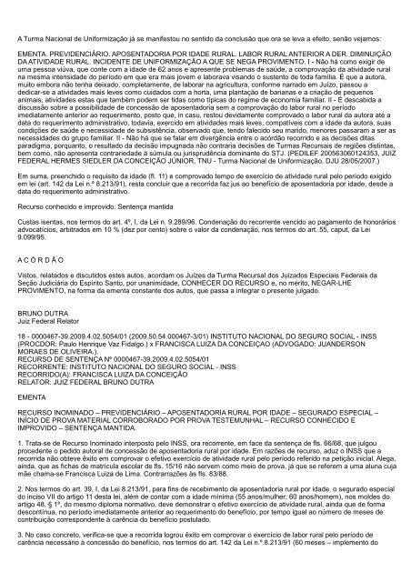 boletim tr/es 2012.165 - Justiça Federal