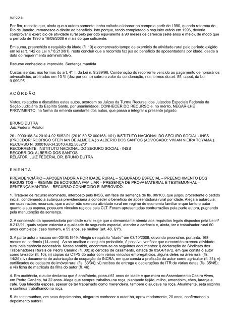 boletim tr/es 2012.165 - Justiça Federal