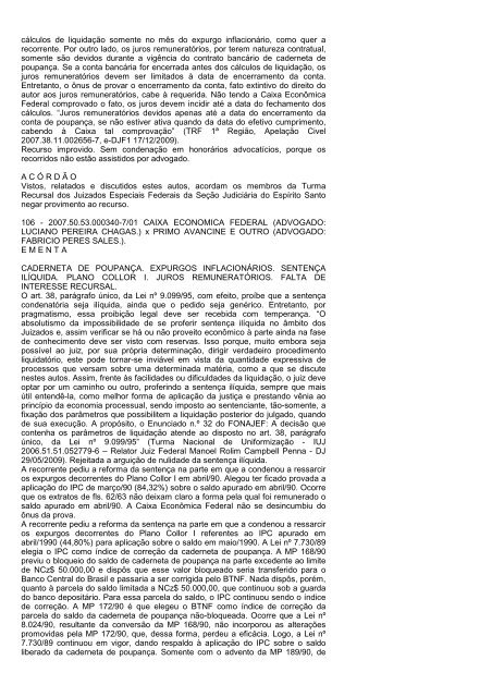 boletim tr/es 2010.144 - Justiça Federal