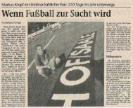 Frankenpost: âWenn FuÃball zur Sucht wirdâ - SpVgg Bayern Hof