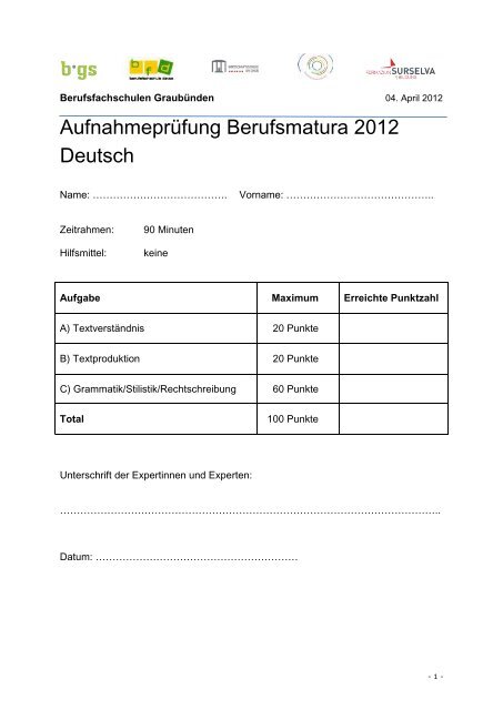 Unverhofftes Wiedersehen - Wirtschaftsschule KV Chur