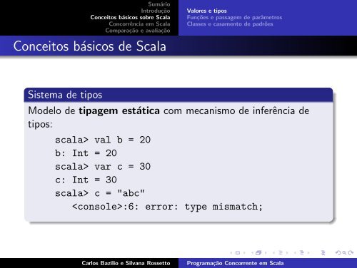 Programação Concorrente em Scala - DCC - UFRJ