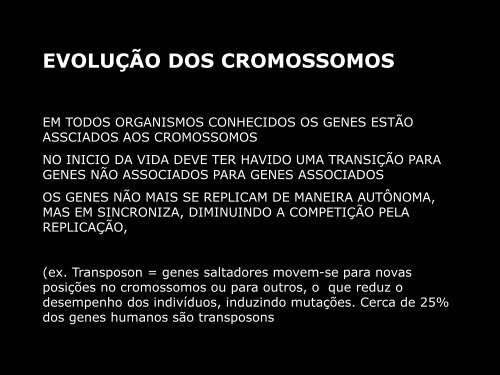 Slides referente a ORIGEM DA VIDA