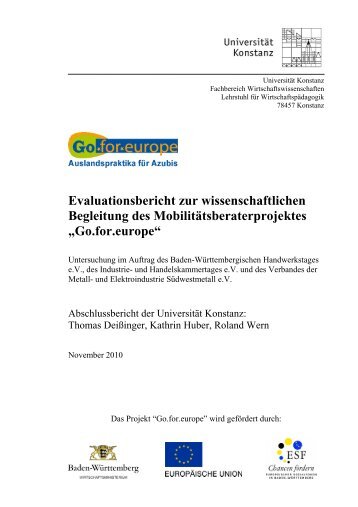 Evaluation_Go.for.eu.. - BBQ Berufliche Bildung gGmbH