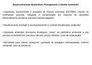 Desenvolvimento Sustentável, Planejamento e Gestão ... - Light