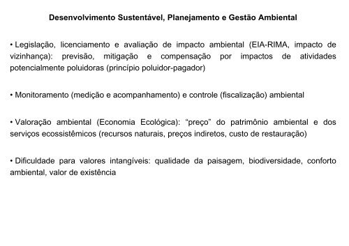 Desenvolvimento Sustentável, Planejamento e Gestão ... - Light