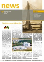 Ausgabe 03/2011 - Dorsch Gruppe BDC