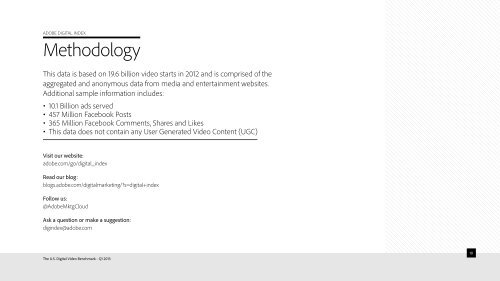 The U.S. Digital Video Benchmark