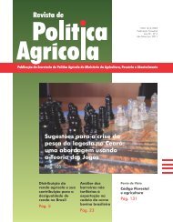 Revista de - Ministério da Agricultura