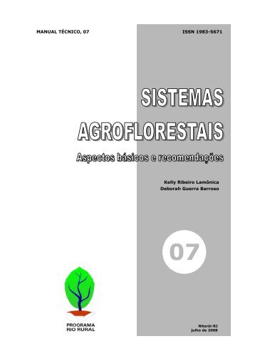 07 - Sistemas agroflorestais: aspectos básicos e ... - Pesagro-Rio