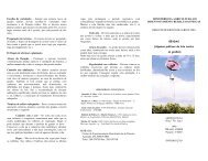 Folheto “Algumas práticas de luta contra as geadas - DRAP Algarve