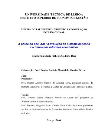 Índice geral.pdf - UTL Repository - Universidade Técnica de Lisboa