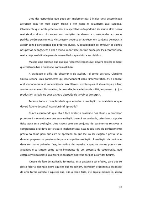 tese - A Oralidade em sala de aula....pdf - RUN UNL