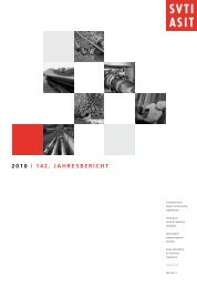 2010 | 142. Jahresbericht - SVTI