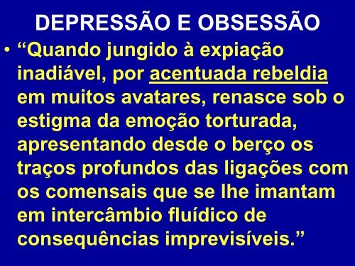 seminário depressão e obsessão: duas faces de uma - Espiritizar