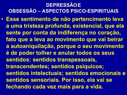 seminário depressão e obsessão: duas faces de uma - Espiritizar