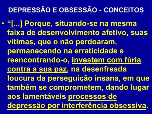 seminário depressão e obsessão: duas faces de uma - Espiritizar