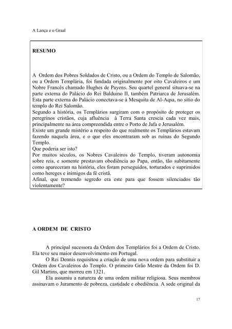 graal e lanca.pdf - Agricultura Celeste