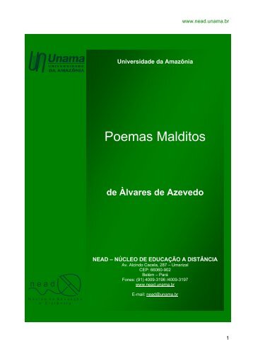 Poemas Malditos - Unama