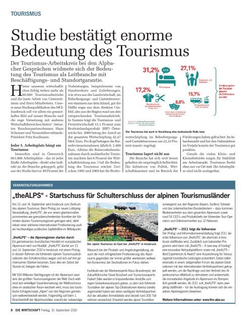 Die Wirtschaft Nr. 36 vom 10. September 2010