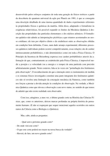 fé e ciência: duas linguagens para uma verdade - Centro Loyola de ...