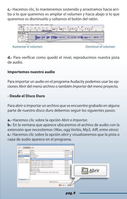 Audacity - Fundación Infocentro