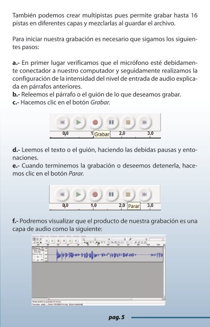 Audacity - Fundación Infocentro