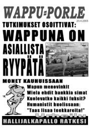 Wapun ohjelmaa