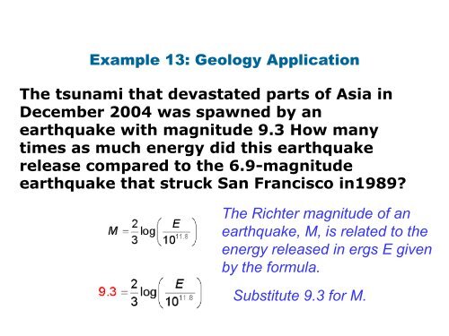 7-4 Properties of Logarithms Warm Up Lesson Presentation Lesson ...