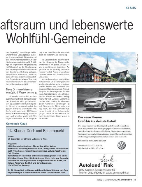 Die Wirtschaft Nr. 37 vom 17. September 2010