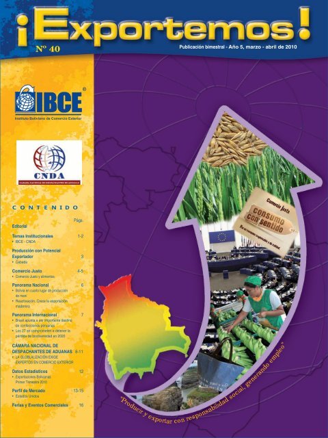 Producción con Potencial Exportador: Cebada - IBCE